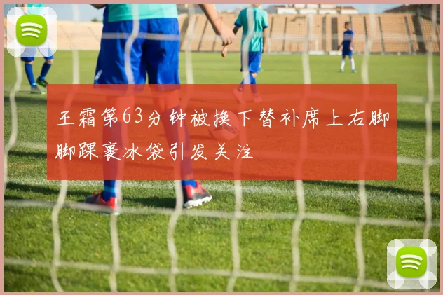 王霜第63分钟被换下替补席上右脚脚踝裹冰袋引发关注
